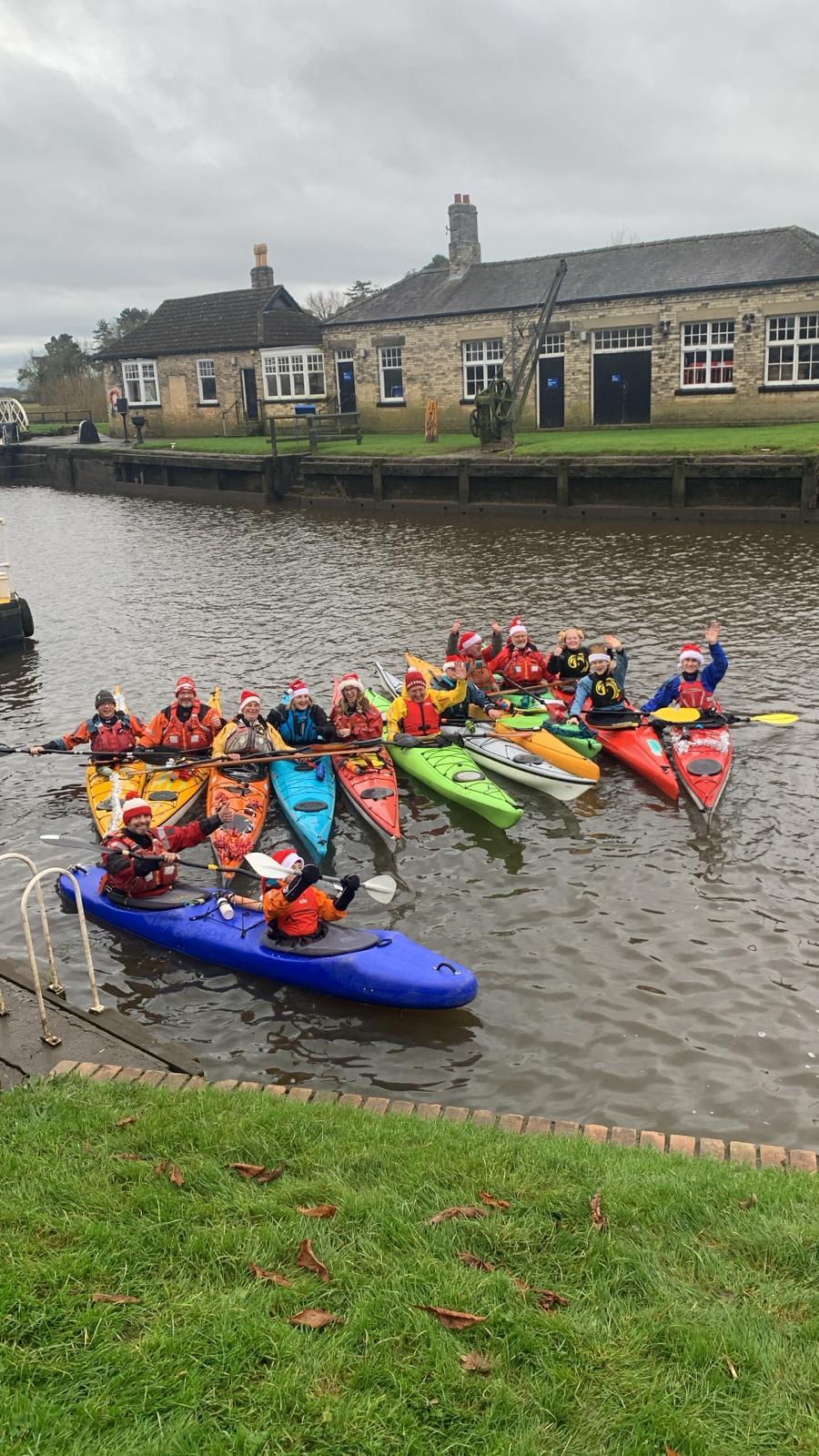 Spreading Christmas Cheer on the River!